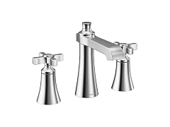 Moen Flara Chrome Two-Handle Adjustable Cross Handle Faucet