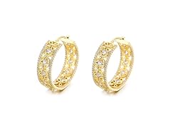 14K Gold Hoop Earrings