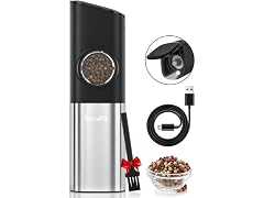 Secura Home 1pc Gravity Salt or Pepper Grinder