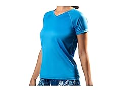 Kanu Surf Women's Royal Rashguard (XXL)