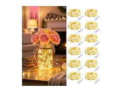 Minetom 12 Pack Fairy Lights