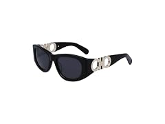 Ferragamo Unisex SF1082SN Sunglasses Black