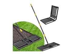 Feblomst Heavy Duty Lawn Leveling Rake 30"x10"