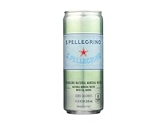 1CT S.Pellegrino Sparkling Natural Mineral Water, 11.15 oz