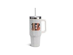 BENGALS Crystal Steel Tumbler (40oz)