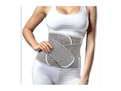 UMNUNV Postpartum Belly Band Wrap (XL Grey)