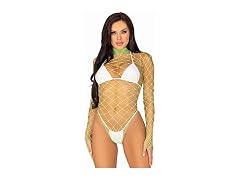 Leg Avenue Women's (OS) Womens Fence Fishnet Bodys