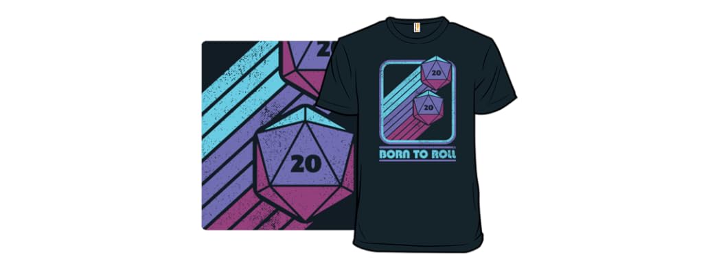 RPG Vintage Born to Roll