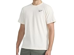 Reebok Mens Small Embroidery Crewneck T-Shirt