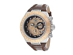 Subaqua - Rose Gold Dial / Brown Leather