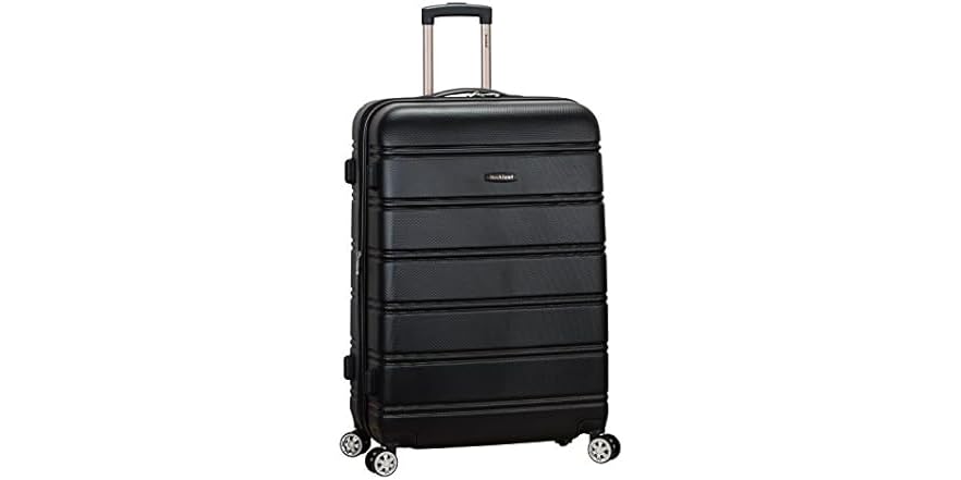 Rockland 28" Spinner Luggage Black