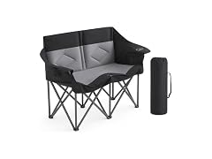 Suptinwear Foldable Double Camping Chair