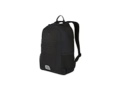 SwissGear Intro Laptop Backpack, Black, 17.5”x12”x6”