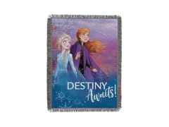 Frozen Woven Tapestry Throw Blanket