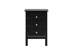 Jela 3-Drawer End Table/Nightstand