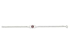 Curb Oval Medical Alert Bracelet