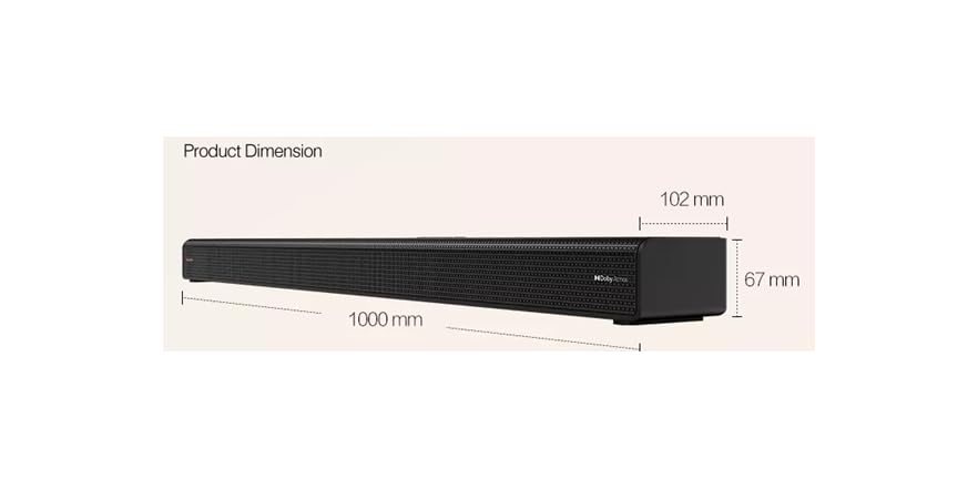 Nakamichi Apollo 550 | 5.1.2 Dolby Soundbar & Subwoofer