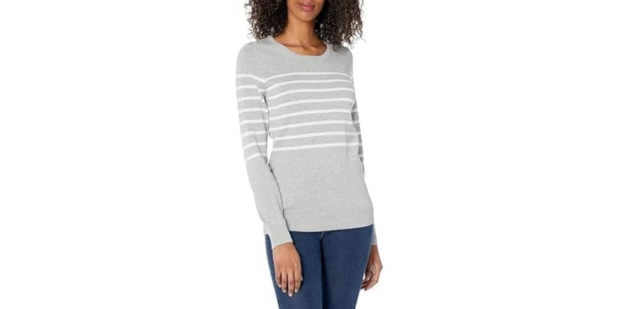 Azamon Essentials Amazon Essentials Women Crewneck Sweater