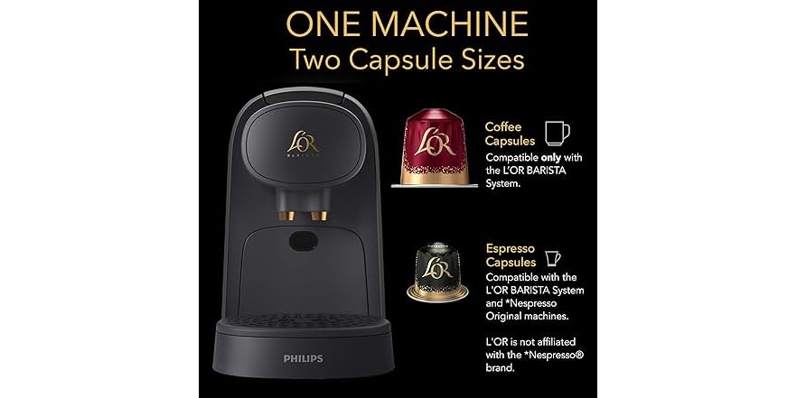 L'OR Barista Coffee & Espresso Machine – Premium Brewing Experience - Image 5