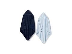Amazon Essentials 2-Pack Hooded Bath Towels