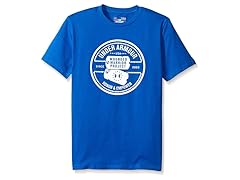 UA Youth WWP Dog Tags Tee, 2 Colors