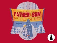 Father-Son Picnic Apron