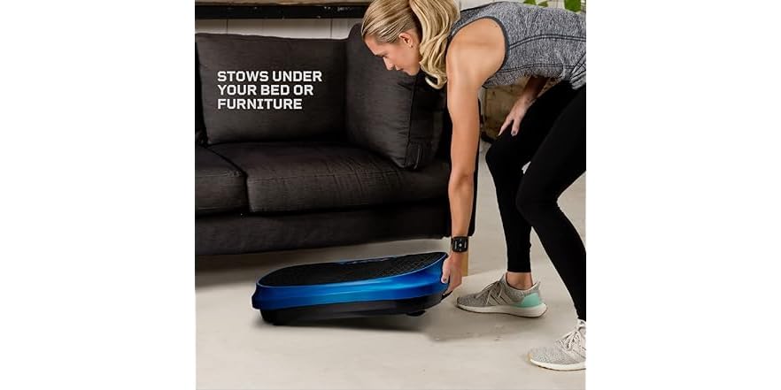 LifePro Waver Mini Plateforme Vibrante Oscillante, Plateforme Portable pour Entraînement Complet et Récupération à Domicile, Moteur Silencieux 200W, 99 Vitesses, Charge Max 117 kg