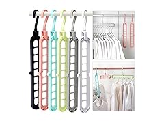 HEYHOUSE Pack of 6 Multi Space Saving Hangers
