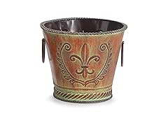 6" ORNATE RAISED TIN POT COVER