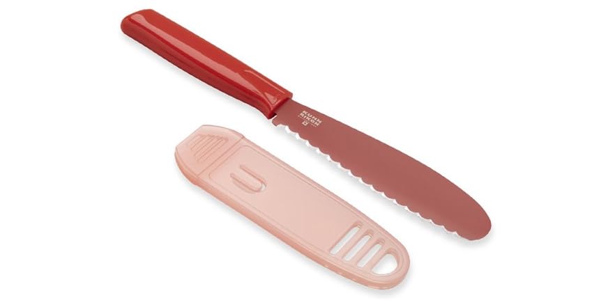 Kuhn Rikon Sandwich Knife, Red