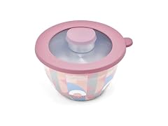 S'well Stainless Steel Salad Bowl Kit 64oz, Dusty Pink 