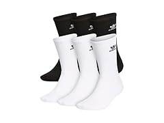 Adidas 6 Pair Trefoil Original Crew Sock