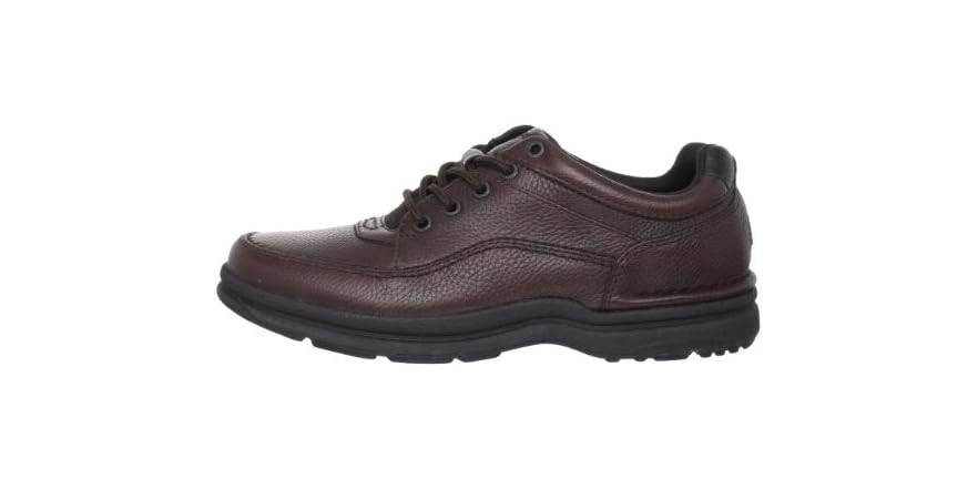 rockport black walking shoes