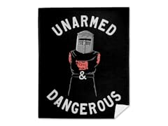 "Armless But Not Harmless" Mink Fleece Blanket