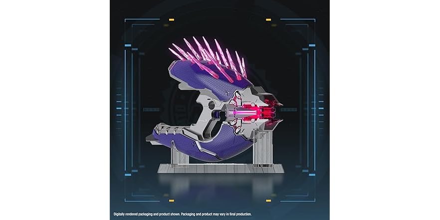 Halo Nerf LMTD Needler Dart-Firing Blaster, 10-Dart Rotating Drum 195166195407 - View #9