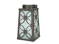 Square Metal Lantern Solar Light