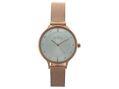 Skagen Anita Stainless Steel Mesh Bracelet Watch