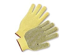West Chester PVC Dotted Gloves, Large, 12 Pairs
