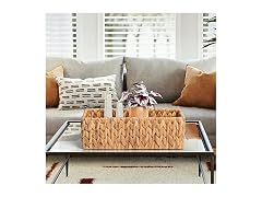 Sukkiri Homu Set of 2 Wicker Storage Baskets