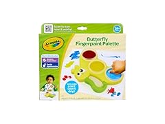 Crayola Butterfly Fingerpaint Pallette (3ct)