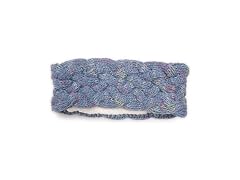 MUK LUKS Braided Yarn Headband Blue One Size