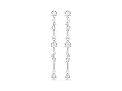 Swarovski Constella Crystal and Pearl Earrings