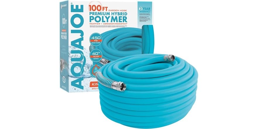 Aqua Joe 100 Ft Hose