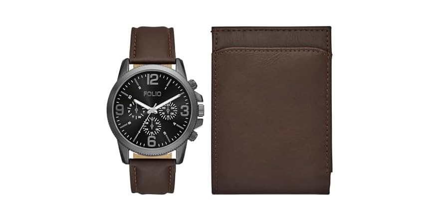 Folio Men's Three-Hand Watch