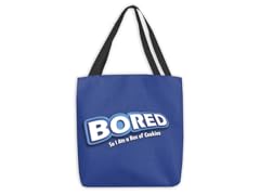 "Bored To Cookies" Medium Tote Bag
