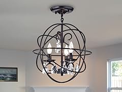 Rosanna Metal/Crystal Pendant Lamp