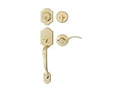Amazon Basics Handleset 6-Pack Brass