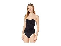 La Blanca Women (16) Bandeau Black