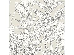 Grey Cayman Peel & Stick Wallpaper