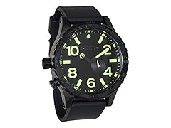 Nixon PU Tide Subdial Black Men's Watch